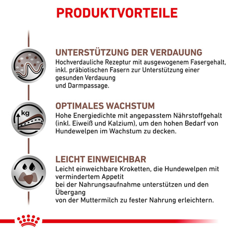 ROYAL CANIN® Veterinary GASTROINTESTINAL PUPPY Trockenfutter für Hundewelpen
