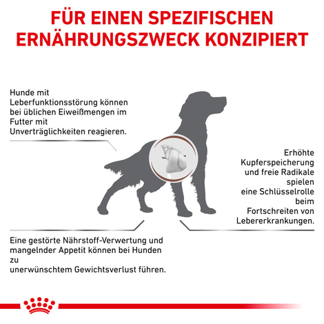 ROYAL CANIN® Veterinary HEPATIC Trockenfutter für Hunde