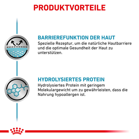 ROYAL CANIN® Veterinary HYPOALLERGENIC Mousse Nassfutter für Hunde
