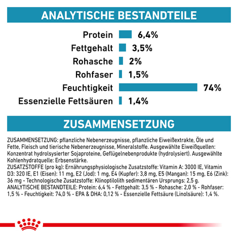 ROYAL CANIN® Veterinary HYPOALLERGENIC Mousse Nassfutter für Hunde