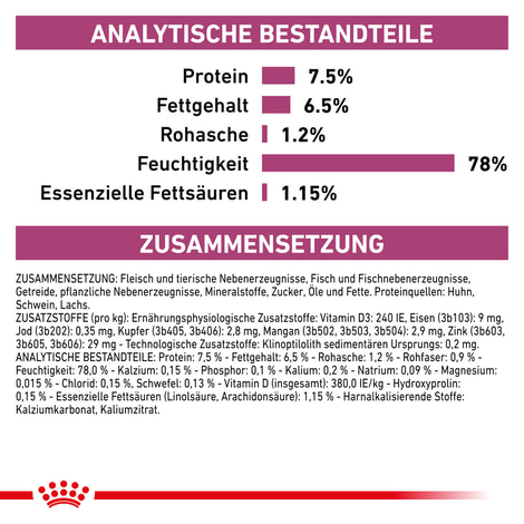 ROYAL CANIN® Veterinary RENAL Mousse Nassfutter für Katzen
