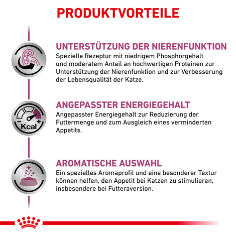 ROYAL CANIN® Veterinary RENAL RIND Nassfutter für Katzen