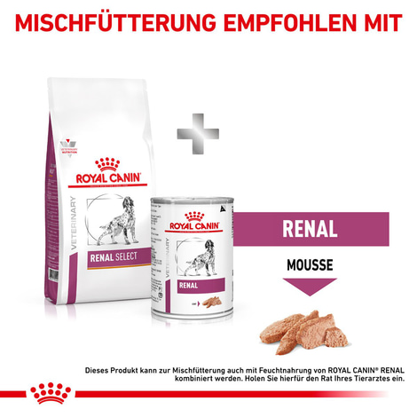 ROYAL CANIN® Veterinary RENAL SELECT Trockenfutter für Hunde
