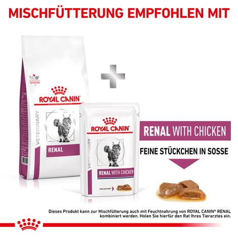 ROYAL CANIN® Veterinary RENAL Trockenfutter für Katzen