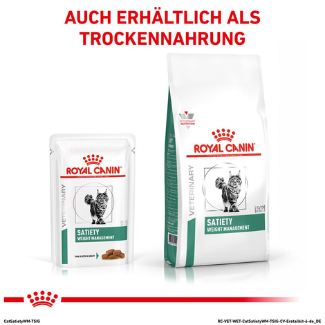 ROYAL CANIN® Veterinary SATIETY WEIGHT MANAGEMENT Nassfutter für Katzen