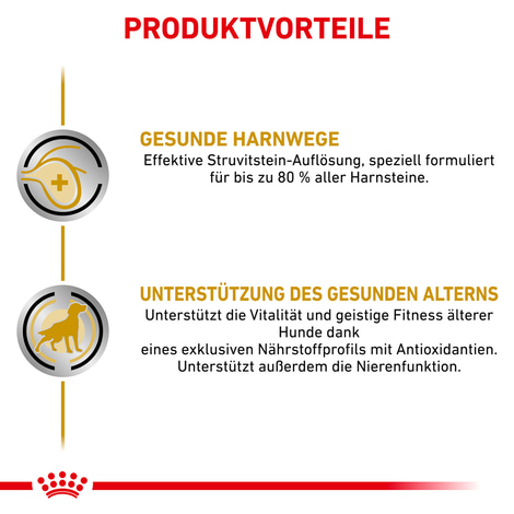 ROYAL CANIN® Veterinary URINARY S/O Ageing 7+ Trockenfutter für Hunde