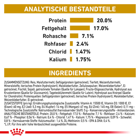 ROYAL CANIN® Veterinary URINARY S/O Ageing 7+ Trockenfutter für Hunde