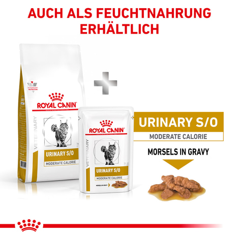 ROYAL CANIN® Veterinary URINARY S/O MODERATE CALORIE Trockenfutter für Katzen