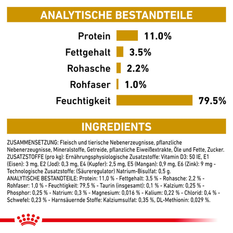 ROYAL CANIN® Veterinary URINARY S/O Mousse Nassfutter für Katzen