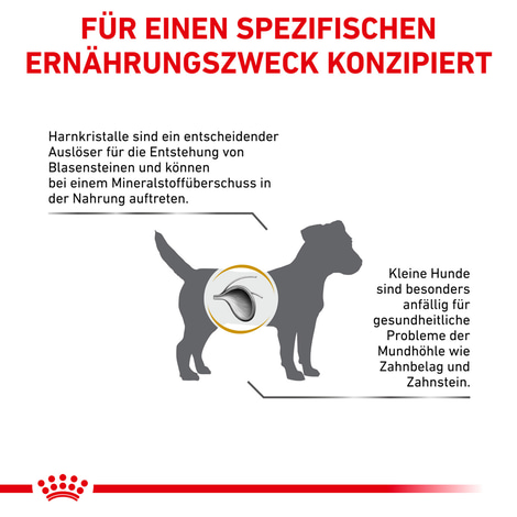 ROYAL CANIN® Veterinary URINARY S/O SMALL DOGS Trockenfutter für Hunde