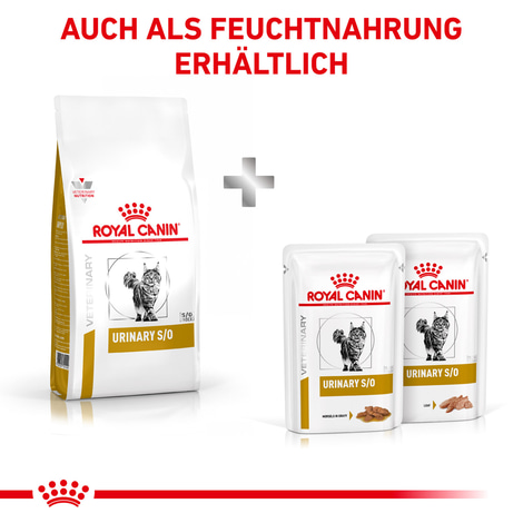 ROYAL CANIN® Veterinary URINARY S/O Trockenfutter für Katzen
