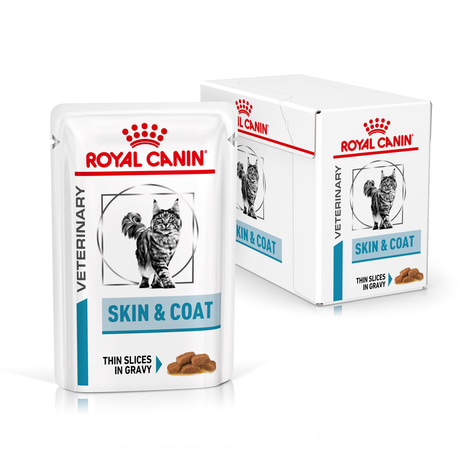ROYAL CANIN® Veterinary SKIN & COAT Nassfutter für Katzen