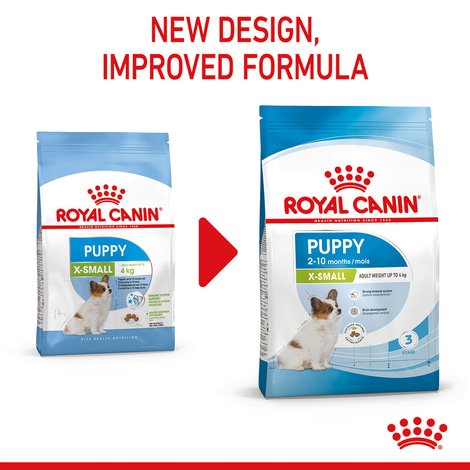 ROYAL CANIN X-SMALL Puppy Trockenfutter für Welpen sehr kleiner Hunderassen