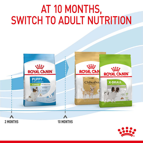 ROYAL CANIN X-SMALL Puppy Trockenfutter für Welpen sehr kleiner Hunderassen