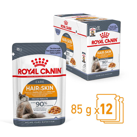 Royal Canin FCN Hair & Skin Jelly
