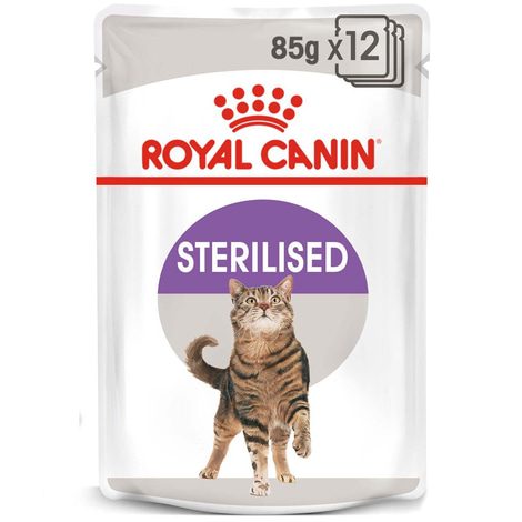 ROYAL CANIN STERILISED Nassfutter in Soße für kastrierte Katzen