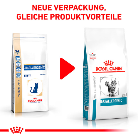ROYAL CANIN Veterinary ANALLERGENIC Trockenfutter für Katzen
