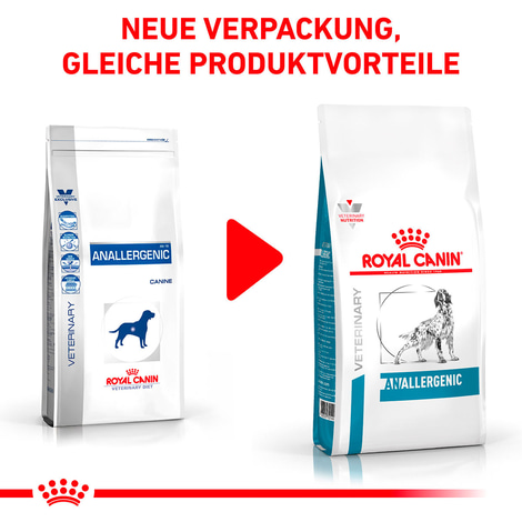 ROYAL CANIN Veterinary ANALLERGENIC Trockenfutter für Hunde