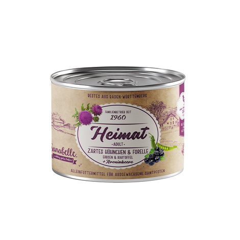 Sanabelle Heimat zartes Hühnchen & Forelle