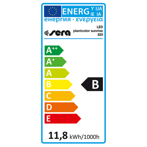sera LED X-Change Tube plantcolor sunrise