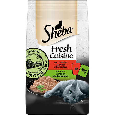 SHEBA Fresh Cuisine Taste of Rome Truthahn & Huhn
