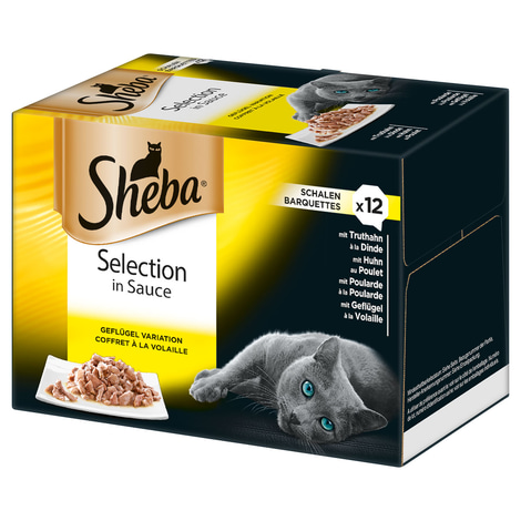 Sheba Selection in Sauce Schale Multipack