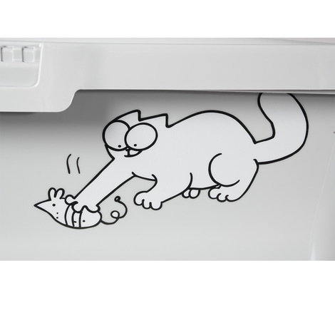 Simon's Cat Katzentoilette mit Rand