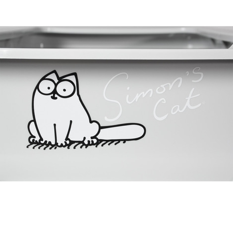 Simon's Cat Katzentoilette mit Rand