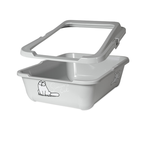 Simon's Cat Katzentoilette mit Rand
