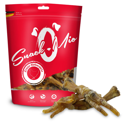 SnackOMio - Hühnerfüße 350g und Hühnerflügel 500g