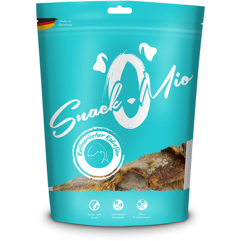 SnackOMio - kulinarischer Kabeljau 200g und Golden Anchovis 50g