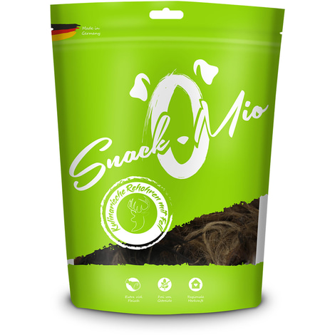 SnackOMio - kulinarische Rehohren mit Fell