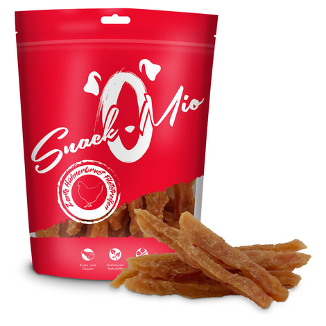 SnackOMio zarte Hühnerbrust Filetstreifen