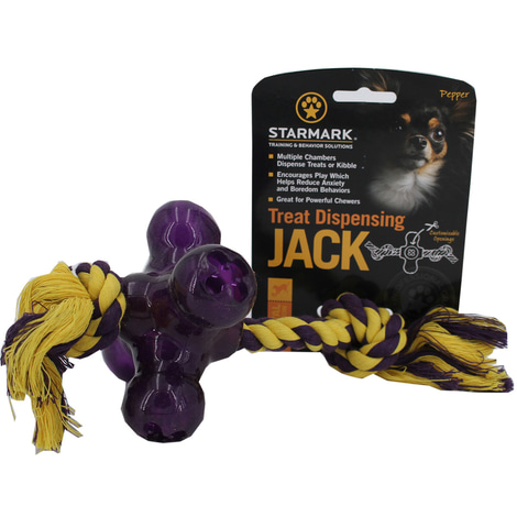 Starmark Hundespielzeug Treat Dispensing Jack S