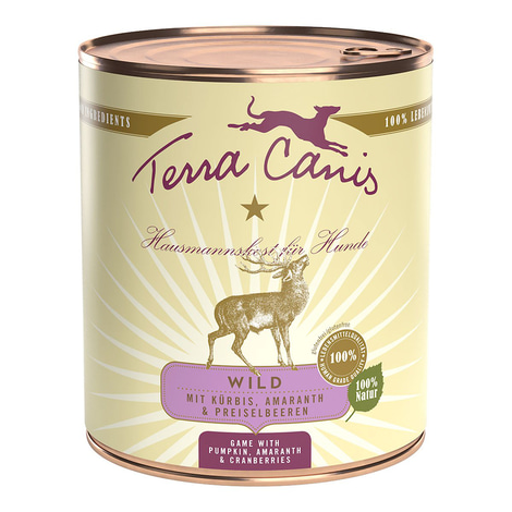Terra Canis CLASSIC – Wild mit Kürbis, Amaranth und Preiselbeere