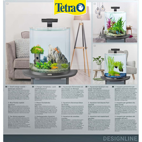 Tetra AquaArt Explorer Line Halfmoon Komplett-Set 30l