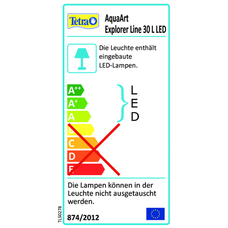 Tetra AquaArt Explorer Line Halfmoon Komplett-Set 30l