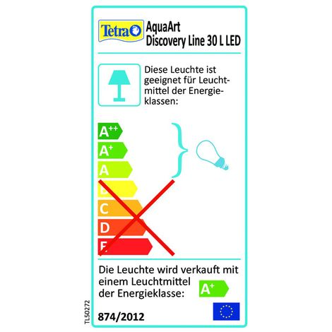 Tetra AquaArt LED Aquarium Komplettset Anthrazit