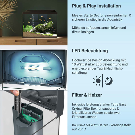 Tetra Starter Line LED Aquarium 54L