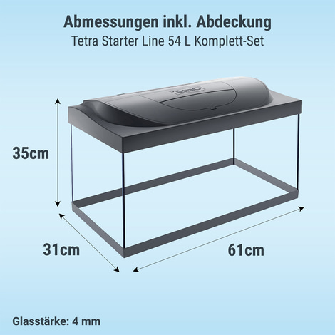 Tetra Starter Line LED Aquarium 54L