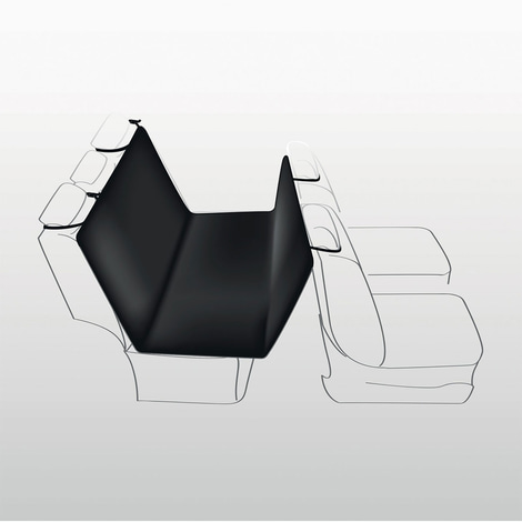 Trixie Auto Schondecke schwarz 1,45x1,60m | Rückläufer