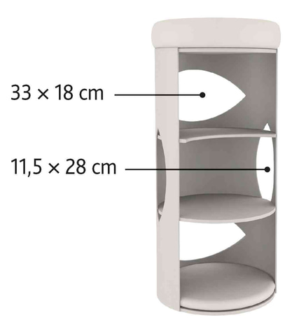 Trixie Kratztonne Cat Tower Gracia 85 cm
