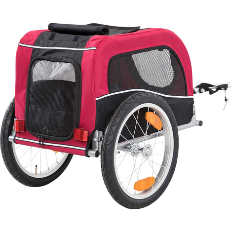 Trixie vozík za kolo, 63 x 68 x 75 (137) cm