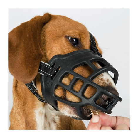 Trixie Muzzle Flex Maulkorb schwarz