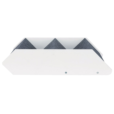Trixie Heimtiertreppe, 3-stufig verstellbar - weiß