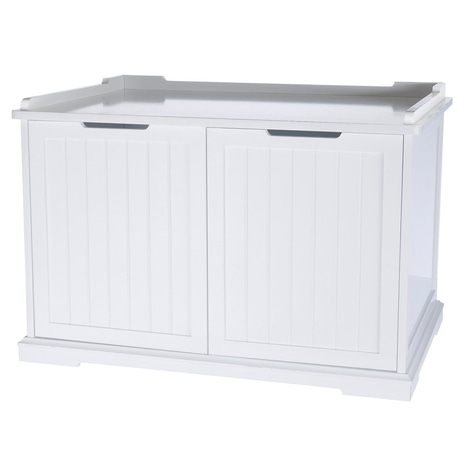 Trixie Katzenhaus für Katzentoilette XL, weiß