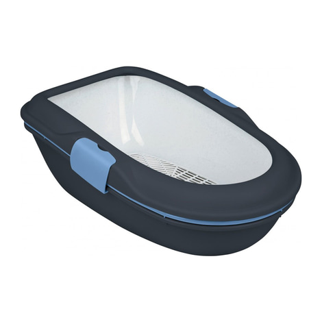 Trixie Katzentoilette Berto pastellblau