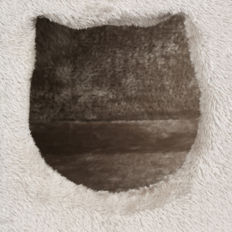 Trixie Kuschelhöhle für Regale lichtgrau 37x33x33 cm