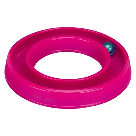 Trixie Spielschiene Flashing Ball Race - pink