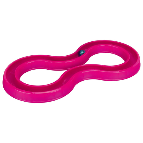 Trixie Spielschiene Flashing Ball Race - pink